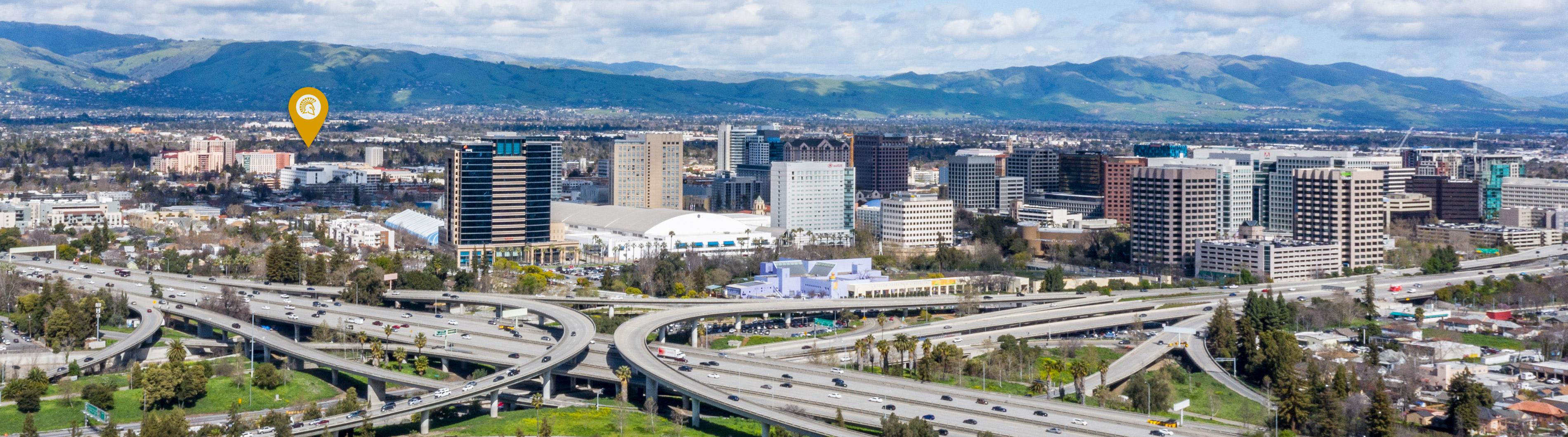View of San Jose, Northern California's largest city.